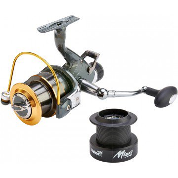 Катушка безынерционная Helios Mioki 4000 BR 5+1bb + запасная шпуля HS-KF-M4000-S , 